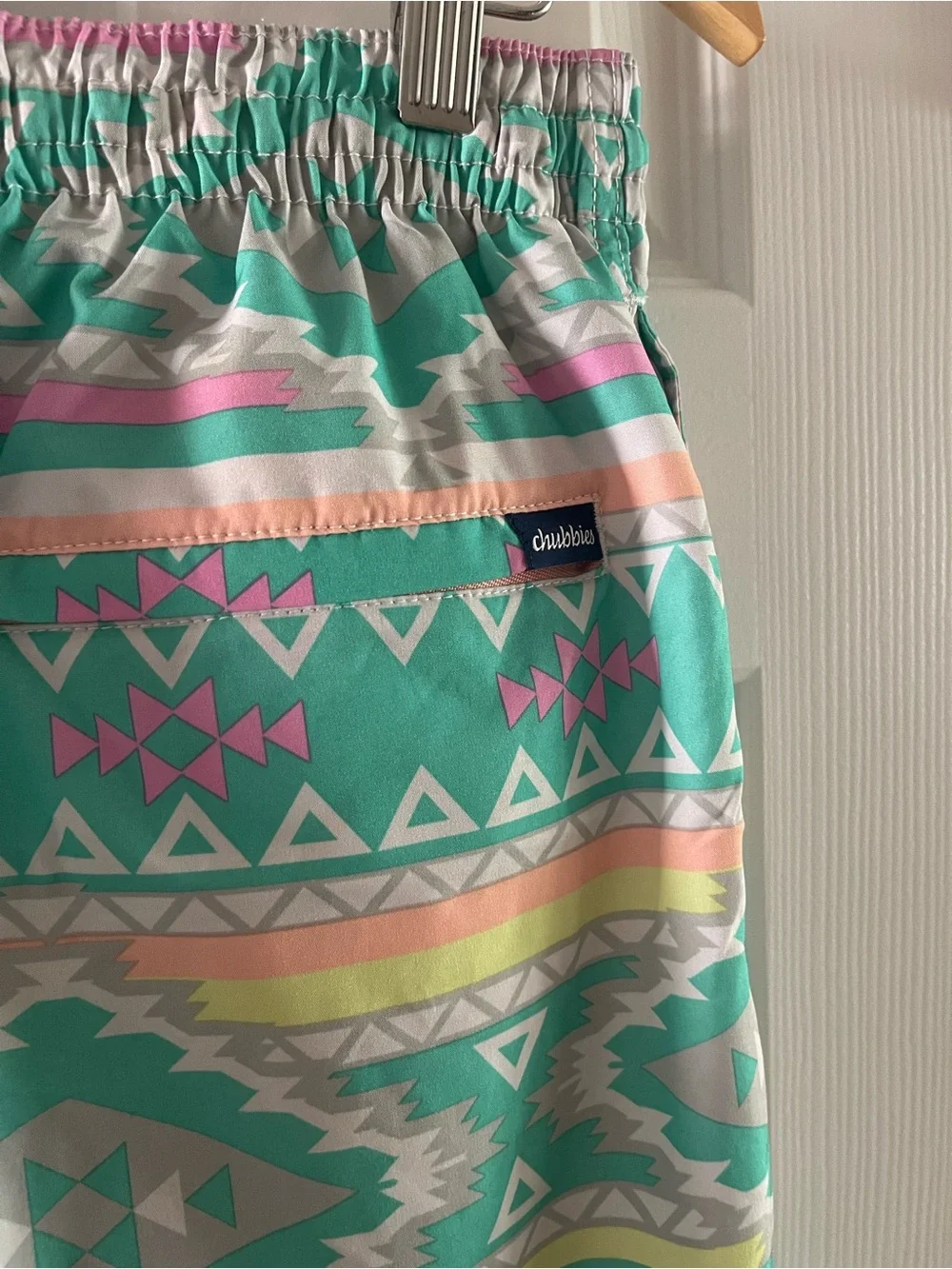 NWOT Chubbies Men’s Swim Trunks En Fuego 5.5” Size LARGE